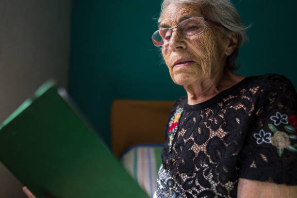 Portrait of happy senior woman