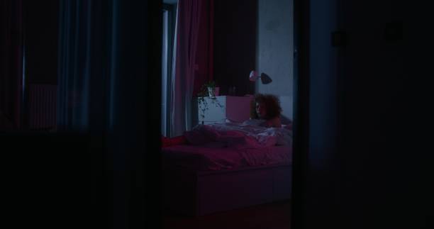 istock The woman in the bed 2178020993