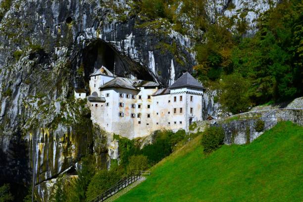Predjama castle in Notranjska, Slovenia