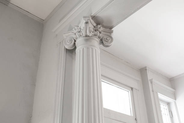 istock Detailed View Of A Decorative Corinthian Column 2178028946