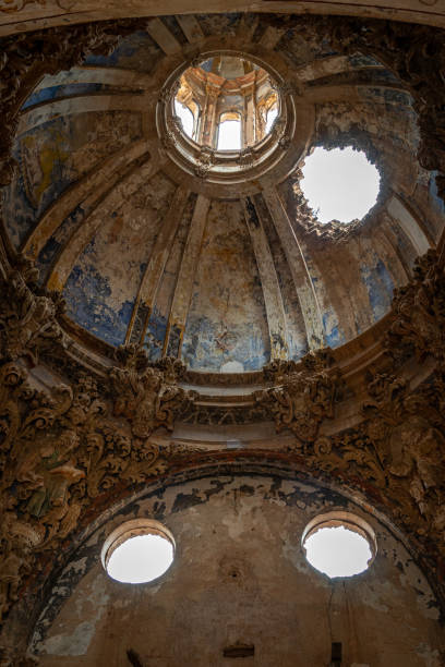 Old town of Belchite. Zaragoza. Spain.