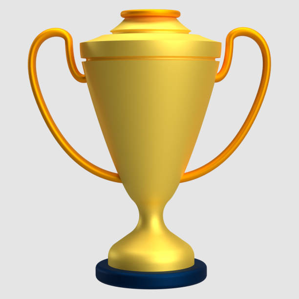 istock Gold Trophy Award 3D Icon Illustration 2178059285