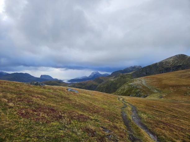 istock Mountain Ranges and Scenery in Lofoten, Norway 2178059377