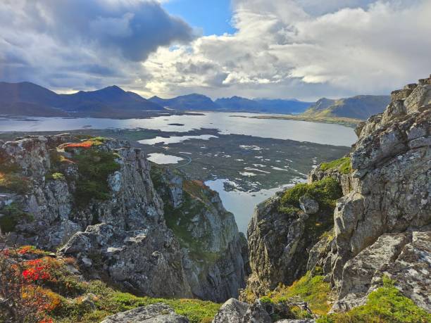istock Mountain Ranges and Scenery in Lofoten, Norway 2178059568