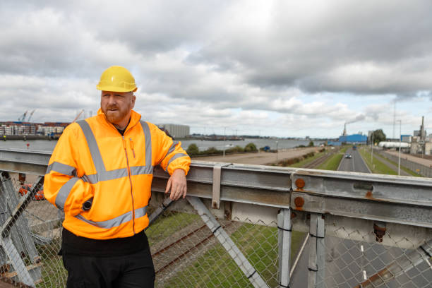 istock Transport worker on site during his daily duties 2178066774