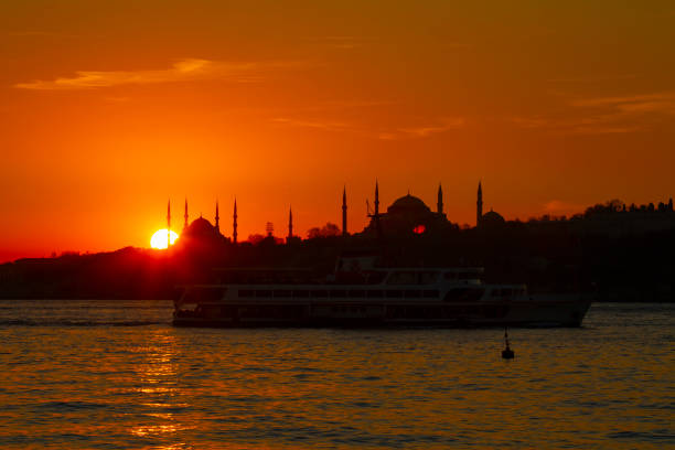 Istanbul skyline view from the most beautiful place