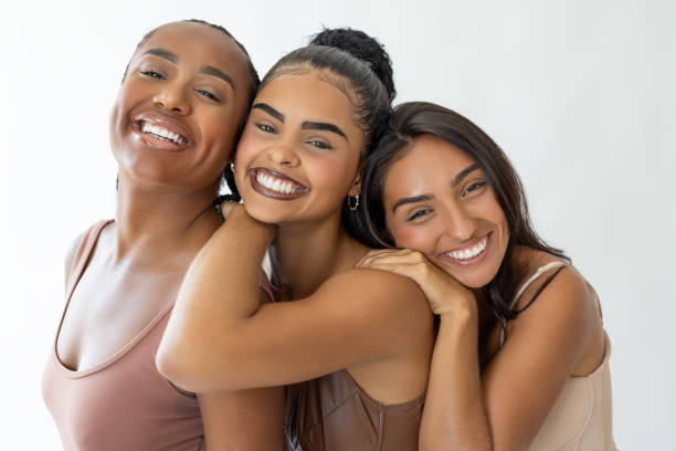 istock Group of young women standing together 2178071884