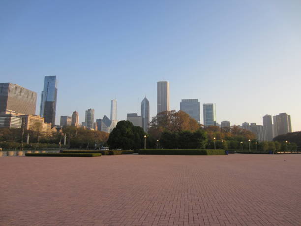 istock Beautiful Chicago Skyscrapers Architecture Sunny Day in 2012 2178073563