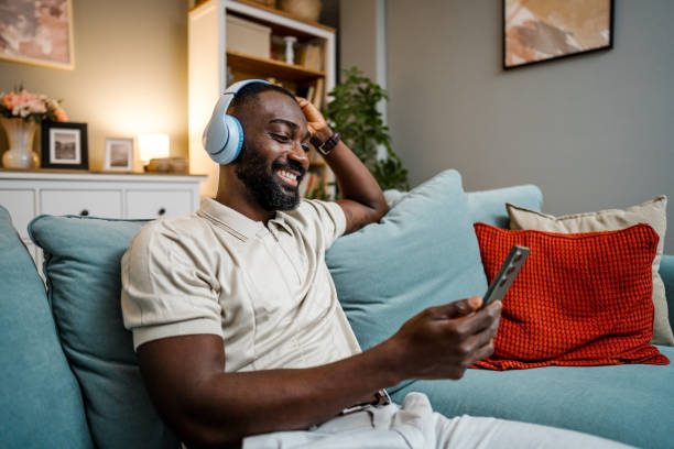 istock Young man relaxing at home 2178076894