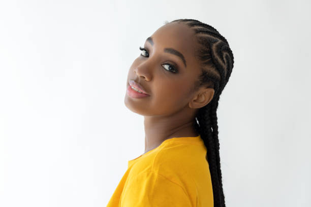 istock African woman with sideways glance 2178093031