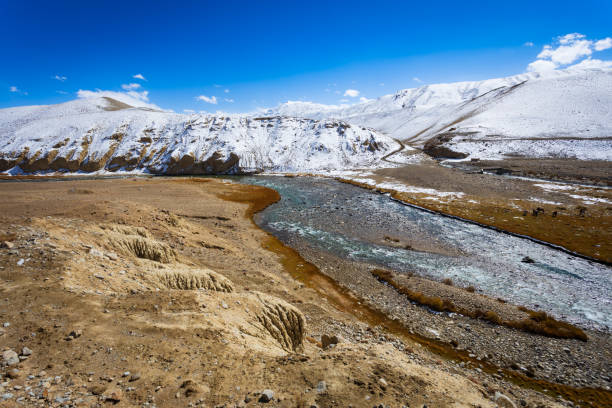 istock Mountain landscape view from Pamir highway, Tajikistan 2178095066