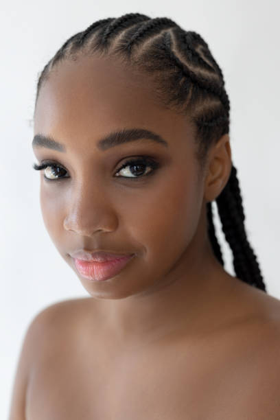 istock African woman with braids looking at camera 2178095585