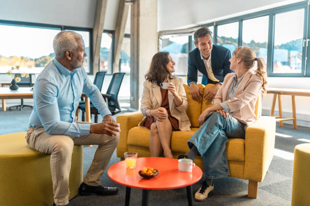 istock Diverse Executives in Strategy Session at Contemporary Office 2178095977