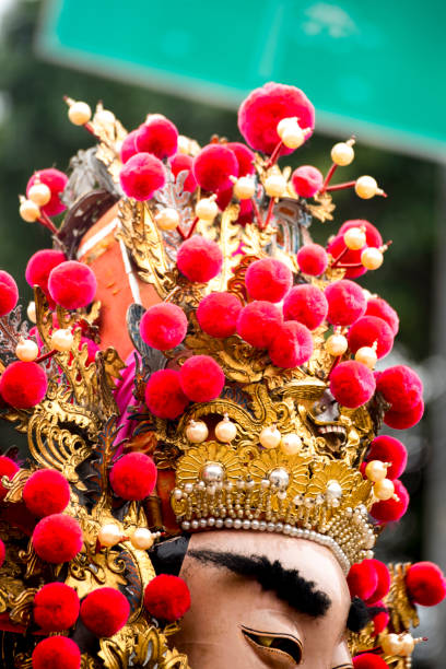 istock Ornate divine headdress, dazzling display 2178098255