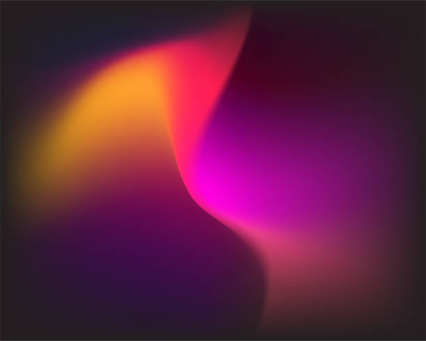 istock Flowing waves of purple, pink, orange and yellow create an abstract, vibrant display in the background 2178105201