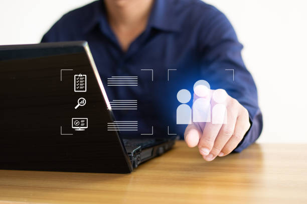 istock Human resource management, human resource recruitment, leading team construction and business philosophy 2178108954