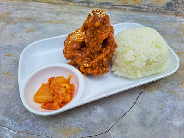 Hot and spicy rabbit heads chinese dish