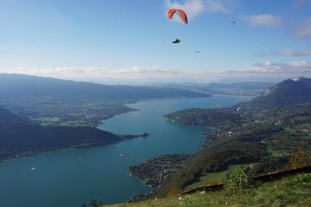 istock Paragliding above Lake Annecy 2178115113
