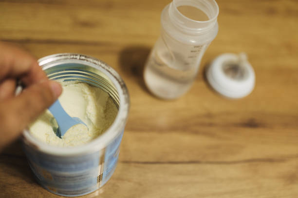 istock Preparing milk formula for baby 2178137081