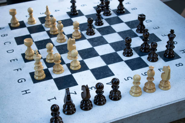 istock strategic chess game on outdoor board 2178140636