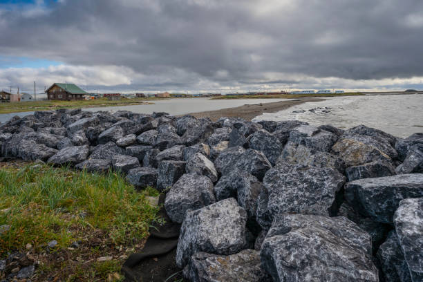 Stone Sea Barrier at Tuktoyaktuk