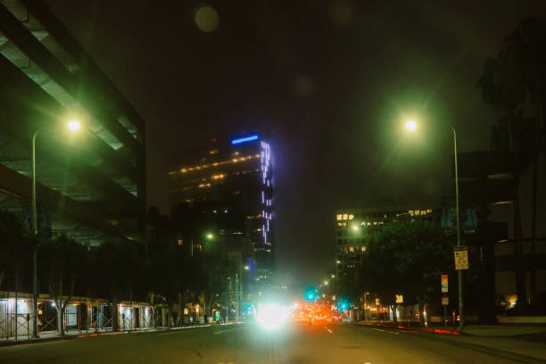 istock Streets of LA at night 2178143955