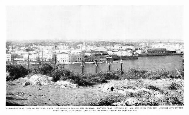 istock Havana Harbor and City, Cuba, Spanish-American War, 19th Century World History 2178149330