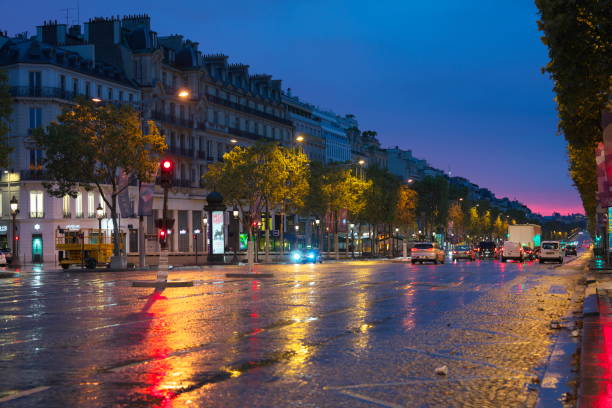 istock Avenue des Champs-Elysees in Paris before sunrise 2178165620