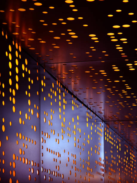 istock Ceiling and walls that has a large number of lights installed on it 2178167136