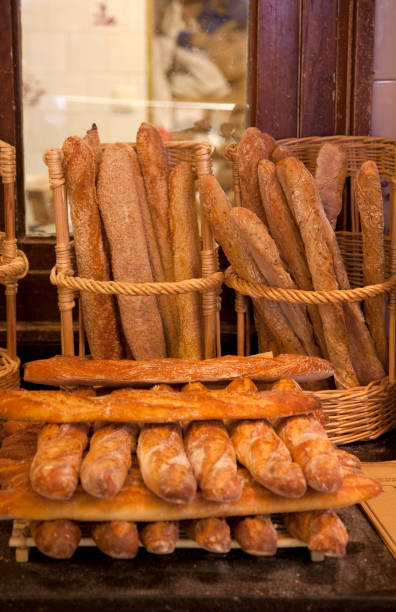 istock Paris freshly baked bread for sale left bank bakery 2178171874