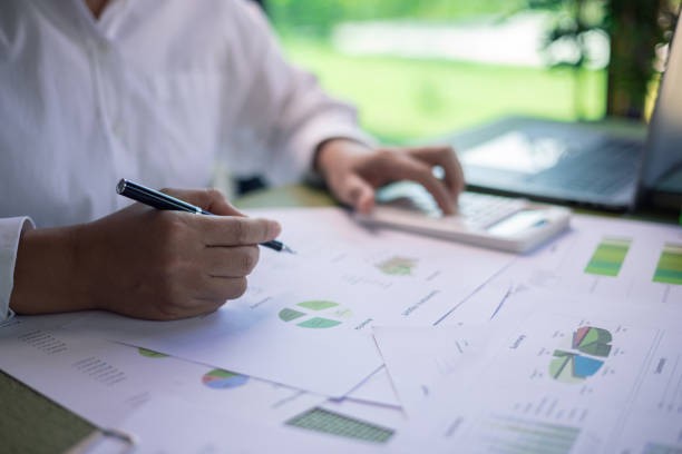 istock Analyzing green building performance metrics during business meeting. data analysis, green building, business meeting, sustainability, performance metrics, charts, graphs, real estate, eco-friendly. 2178174067