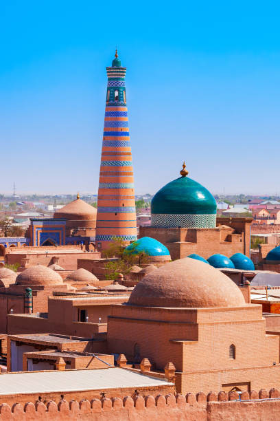 istock Itchan Kala ancient walled town, Khiva 2178176385