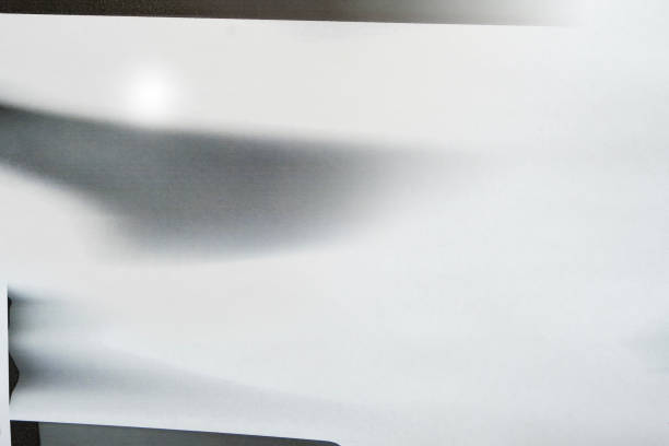 istock Photocopy black and white paper texture and background, close up 2178185050