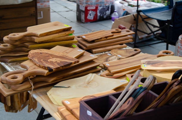 istock Products and items made of hard wood. 2178202668