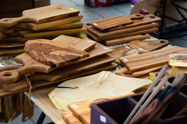 istock Products and items made of hard wood. 2178202708