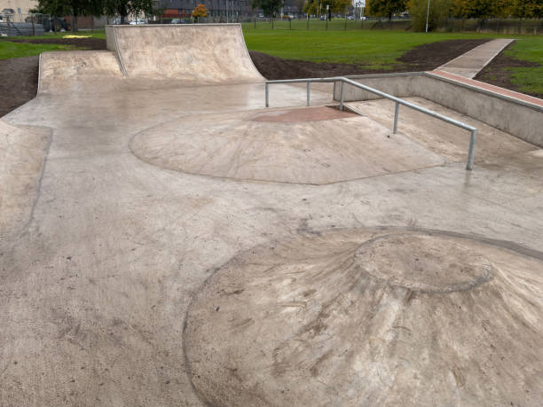 istock Concrete skatepark recently opened in Linwood 2178215468