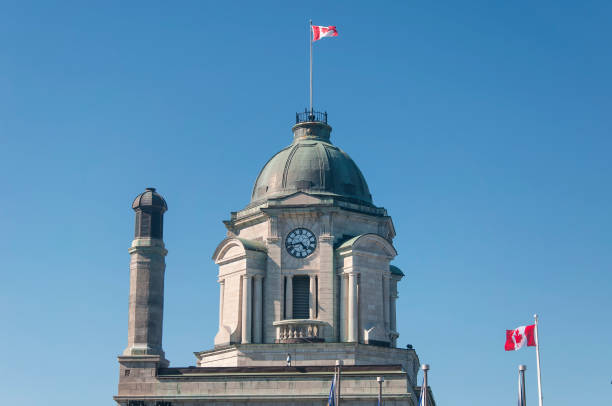 istock Historic building old quebec city canada 2178215931