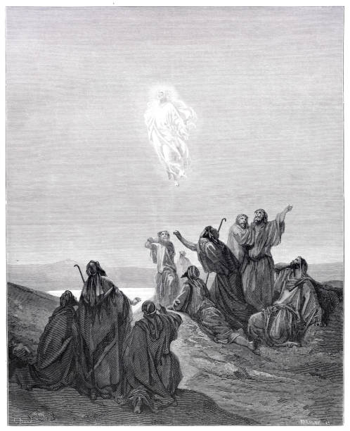 30+ Jesus Christ Apostle Gustave Dore Engraving Stock
