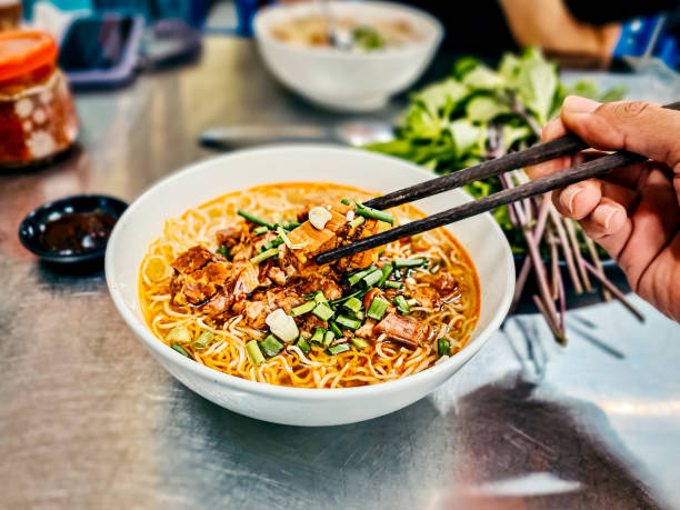 istock Mì Bò Kho: Traditional Vietnamese Beef Noodle Soup in a Bowl 2178227672