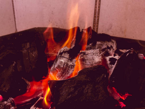 istock Close up picture of burning coal 2178233928