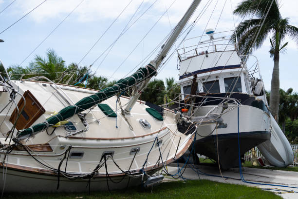 istock Boats on the lawn 2178237903