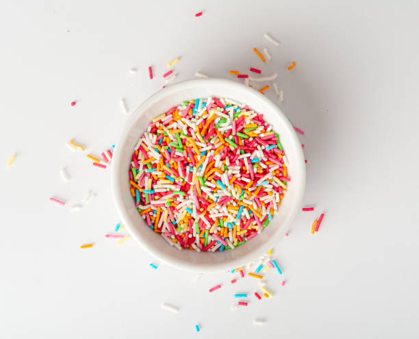 Candy Sprinkle, Donut Rainbow Sprinkles, Sweet Color Glaze, Small Vermicelli