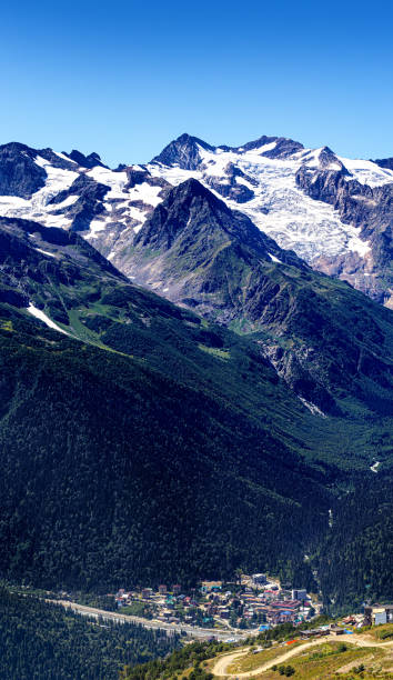 istock Dombai village, Caucasus 2178245781