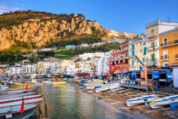 istock Capri town and his harbour, Naples, Italy 2178246942