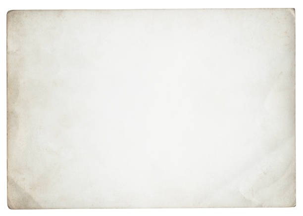 istock Vintage Paper isolated on white 2178249276