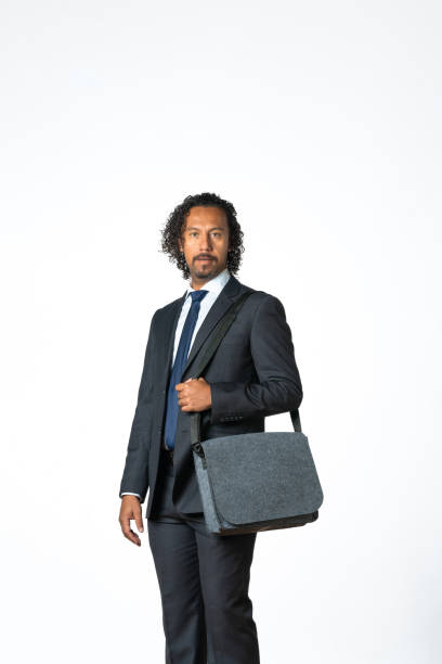 istock Professional Hispanic Businessman in Suit with Briefcase 2178255336