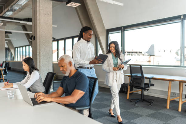 istock Diverse Team of Executives in Contemporary Office Space 2178255587