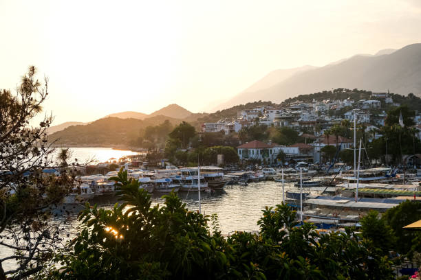 istock Sunset in Kas, Antalya district, Turkiye. 2178256168