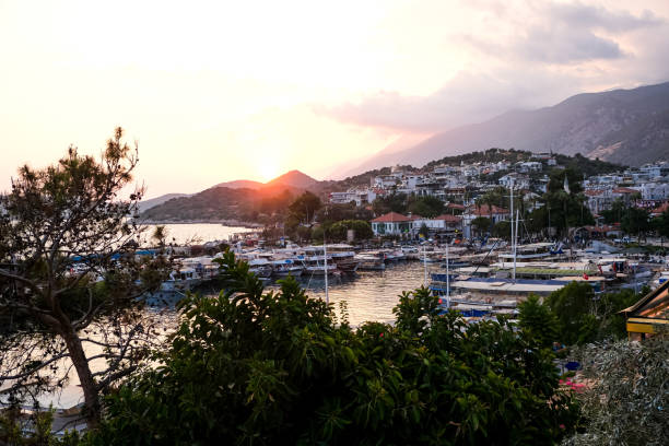 istock Sunset in Kas, Antalya district, Turkiye. 2178256238