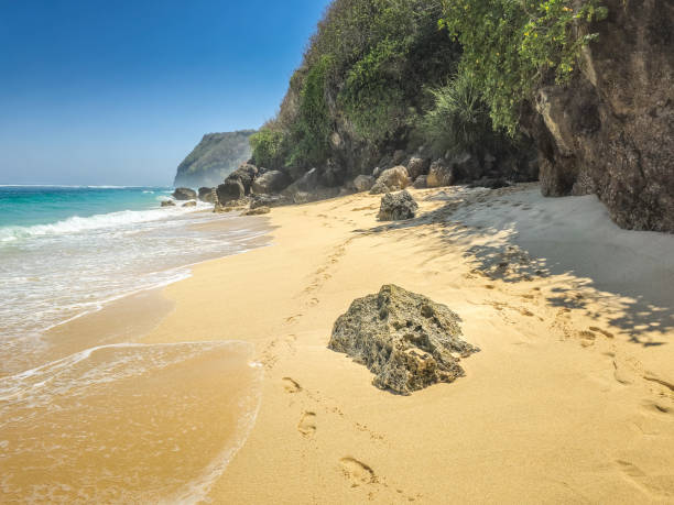 Melasti Beach in Bali, Indonesia
